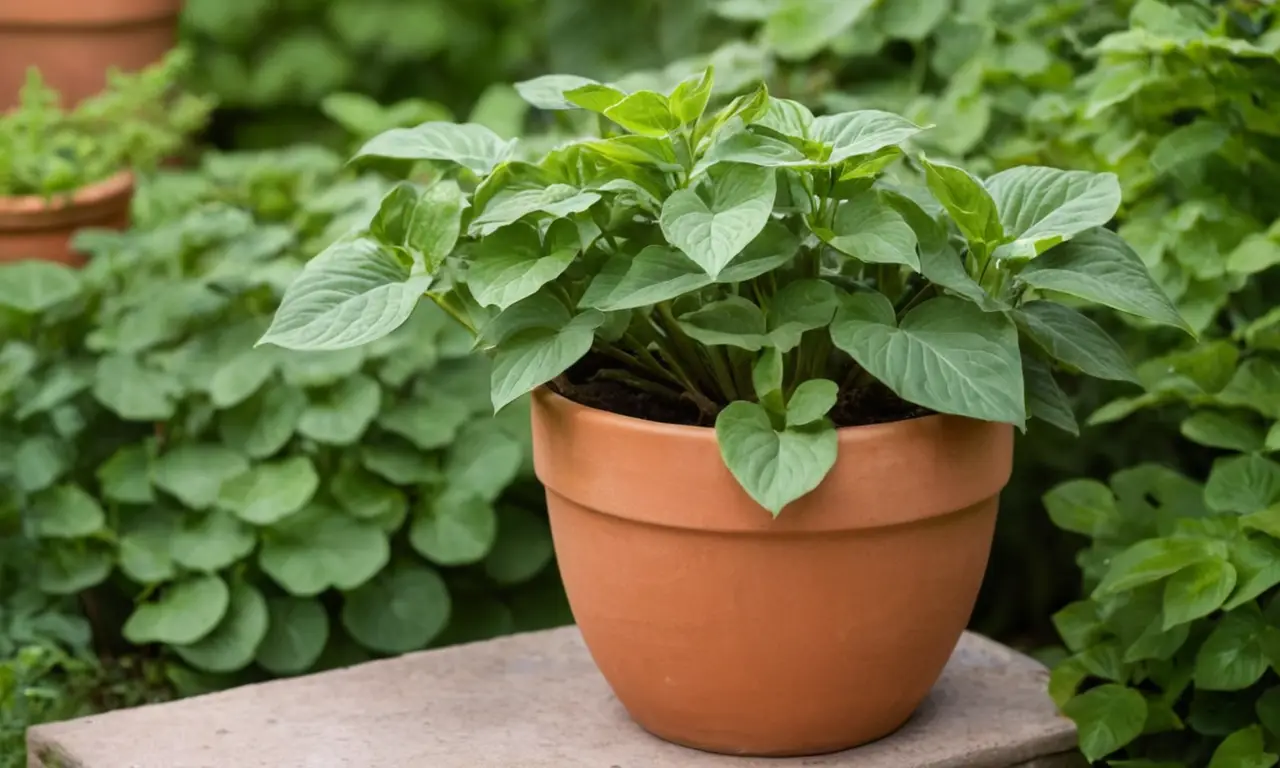Plantas vibrantes en un ambiente sereno