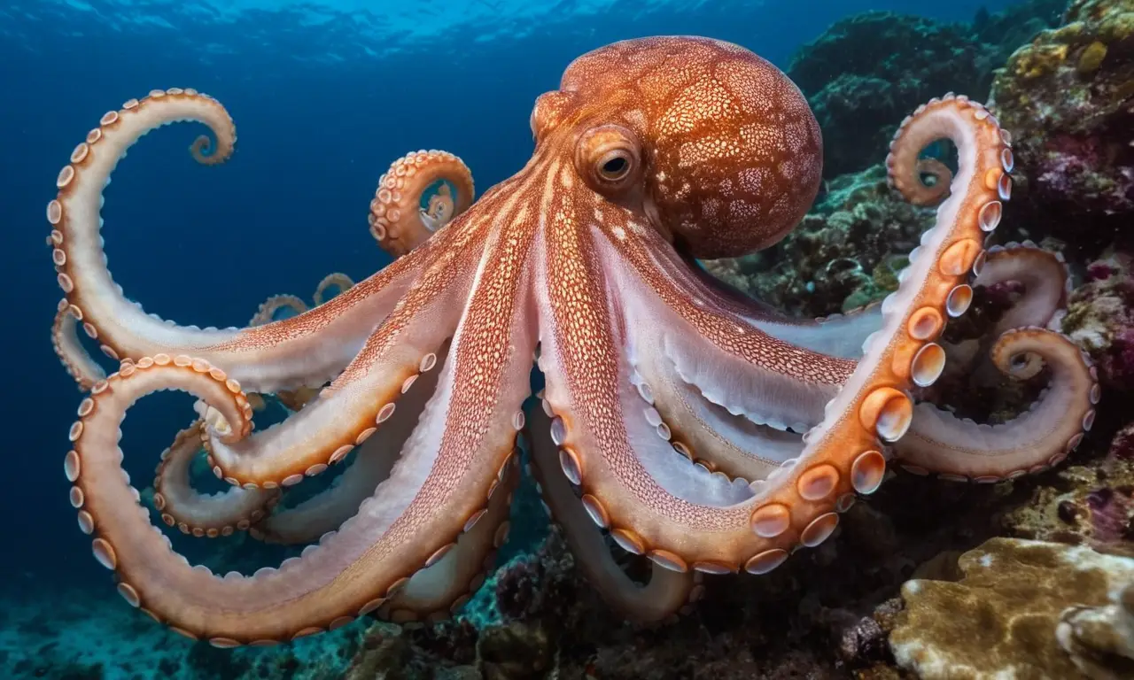 Octopus con corazones y ojos intrigantes