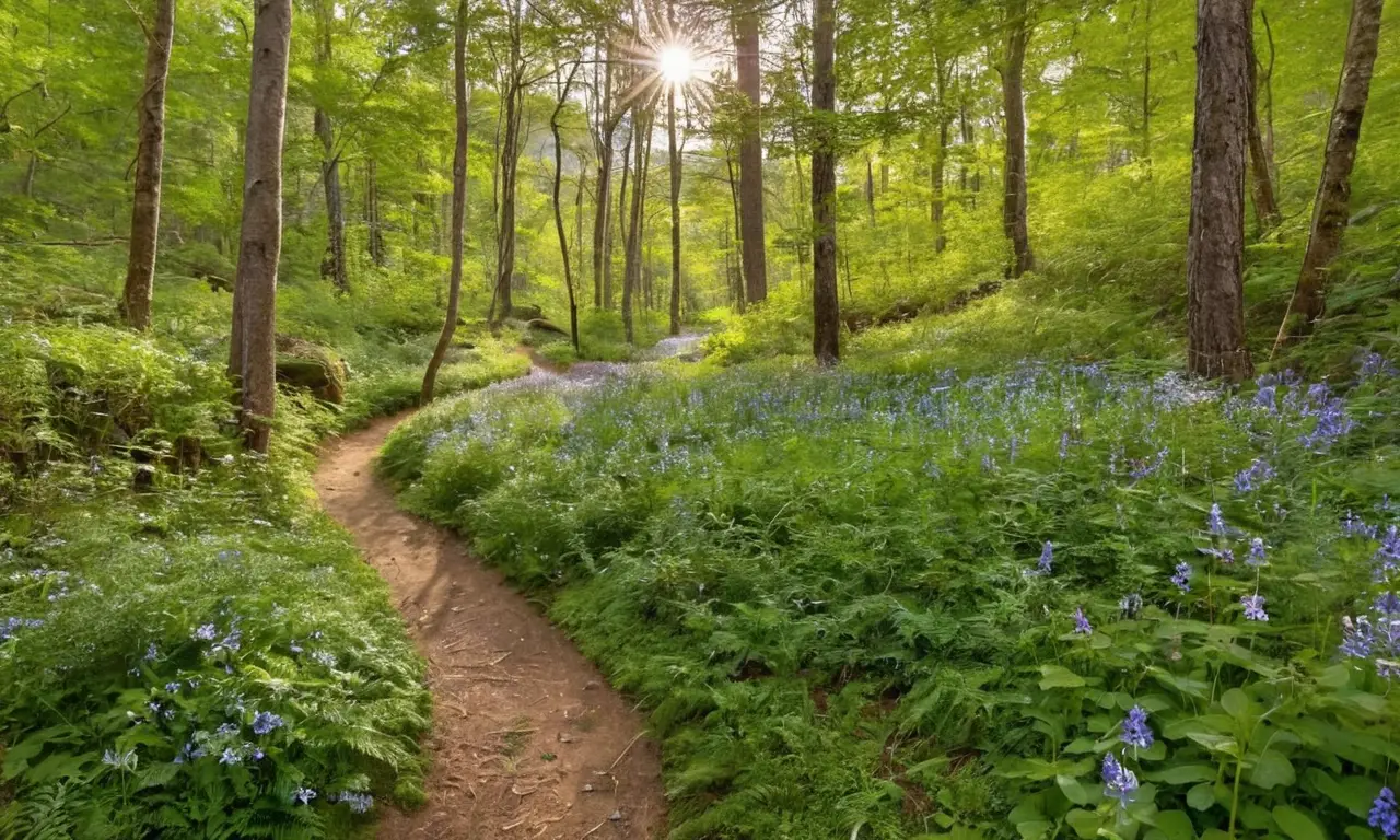 Bosque lleno de vida y belleza natural