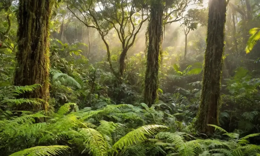 Selva amazónica vibrante llena de biodiversidad