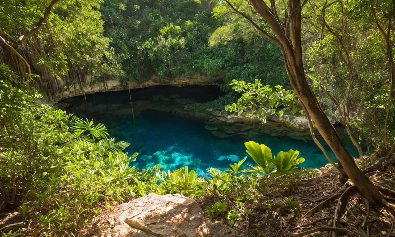 Naturaleza exuberante y vibrante en armonía