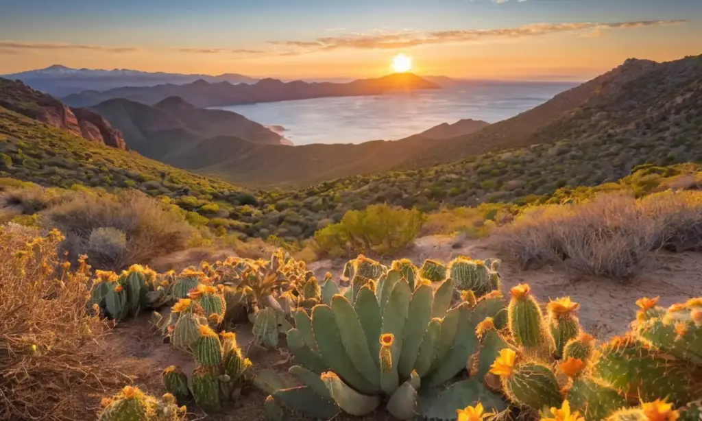Naturaleza diversa con paisajes y fauna vibrante