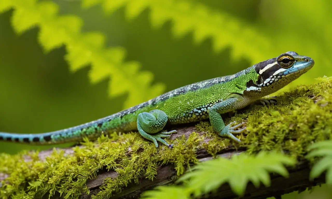Ecosistema vibrante y diverso en el bosque