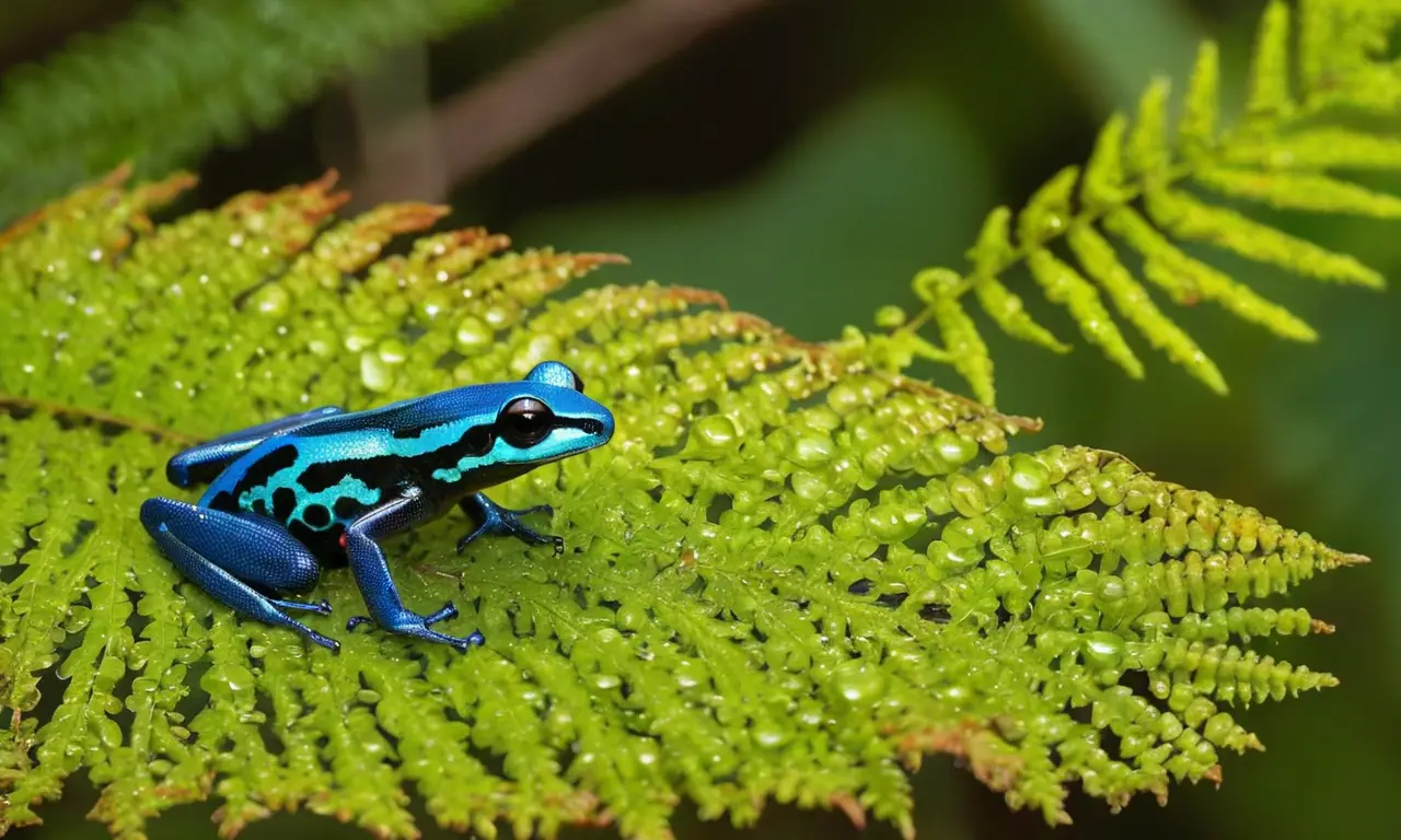 Biodiversidad vibrante en un ecosistema exuberante