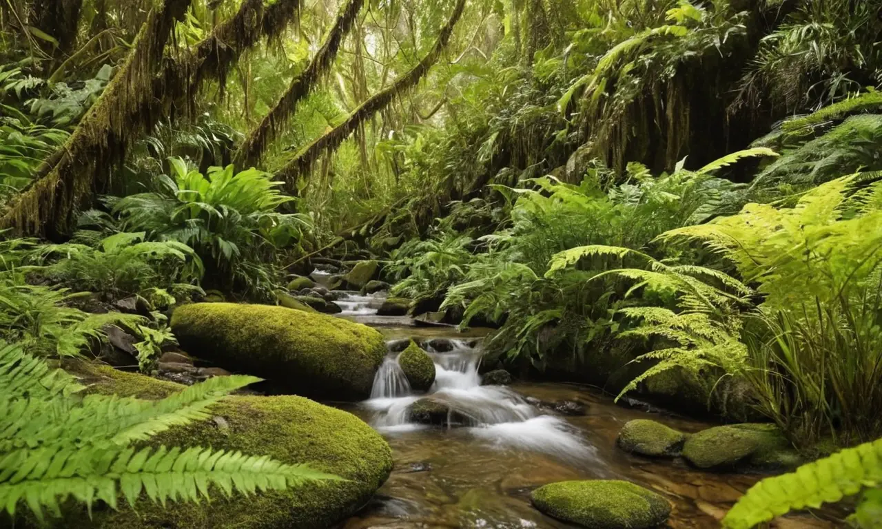 Biodiversidad exuberante en la selva de Omagua