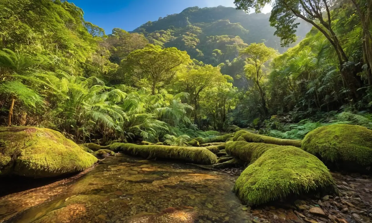 Selva tropical con biodiversidad y belleza natural