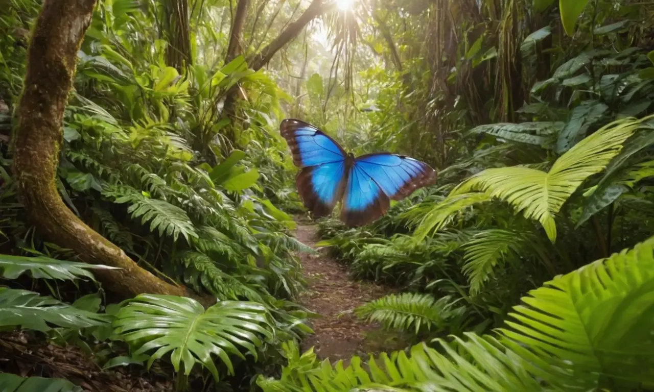 Selva exuberante llena de vida y aventura