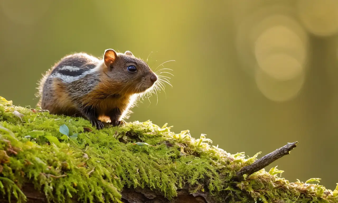 Un bosque vibrante lleno de vida