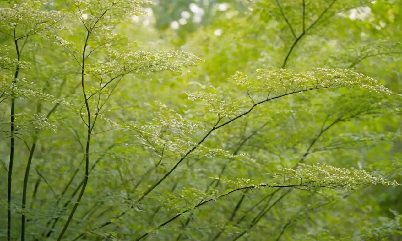 Escena vibrante de naturaleza en armonía