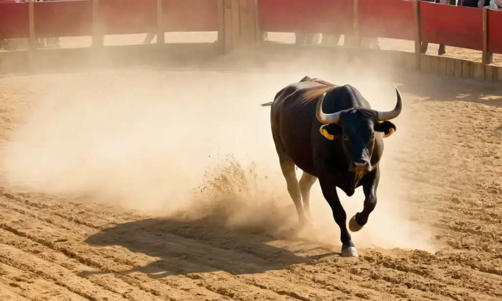 Un tenso enfrentamiento en la plaza de toros