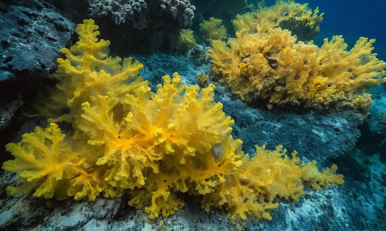 Ecosistema submarino vibrante y diverso