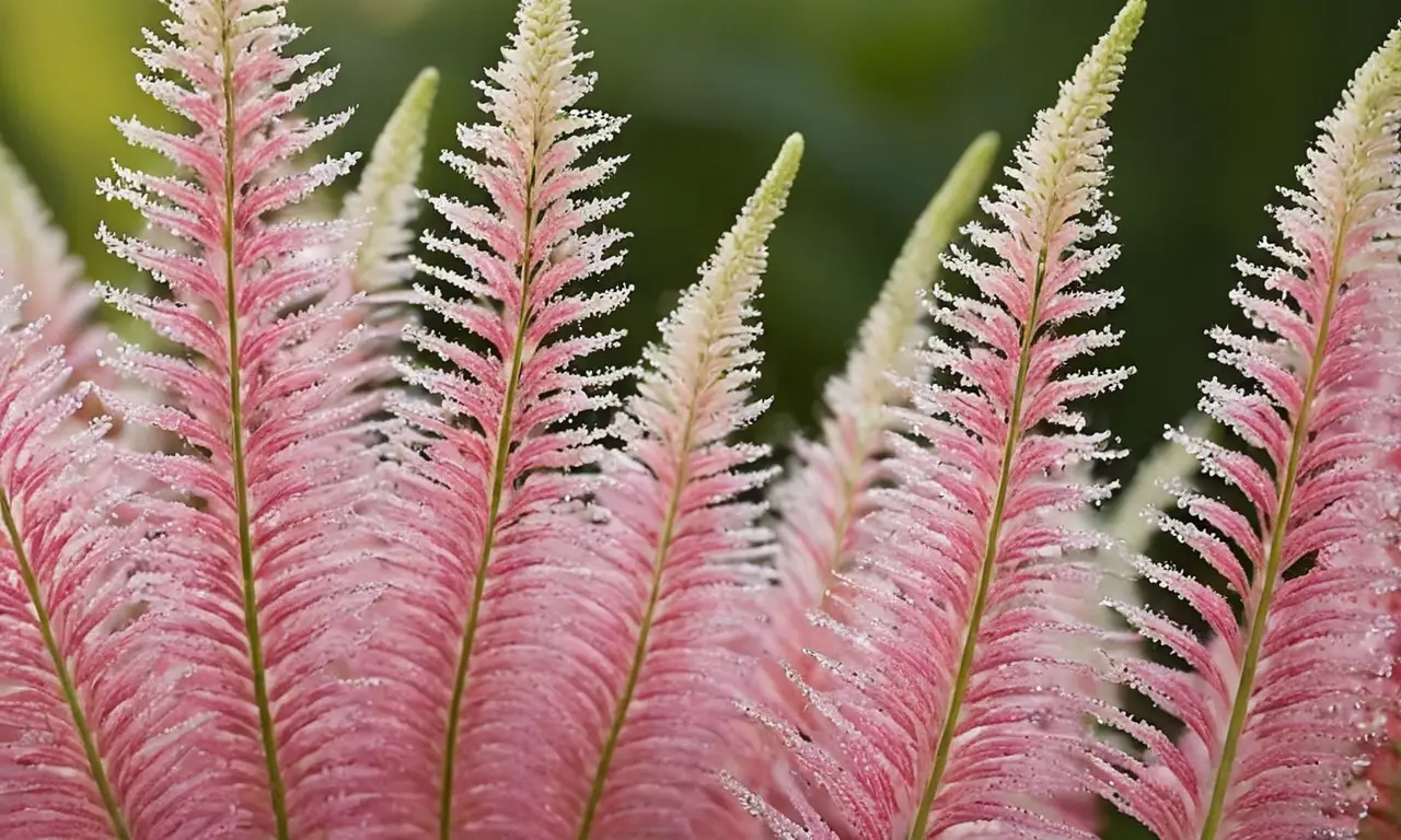 Belleza delicada de plantas en armonía