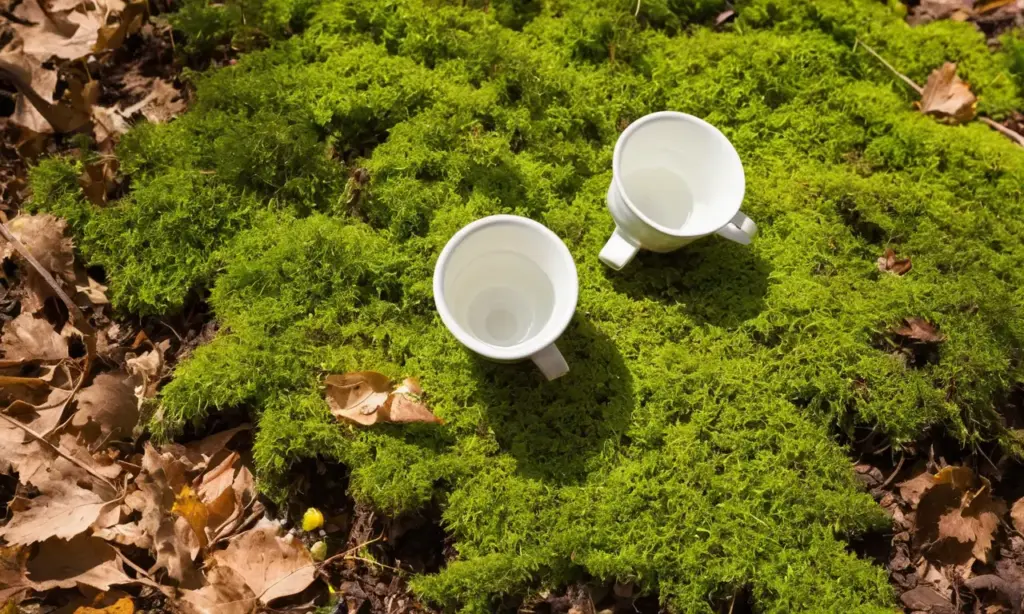 Contraste entre plástico y naturaleza en decadencia