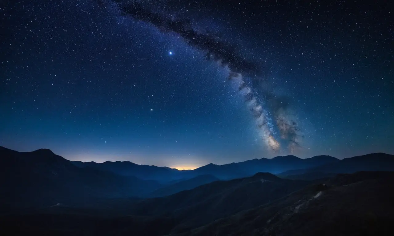 Cielo estrellado que evoca asombro infinito