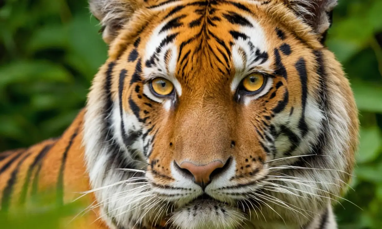 Tigre de Bengala en un entorno selvático