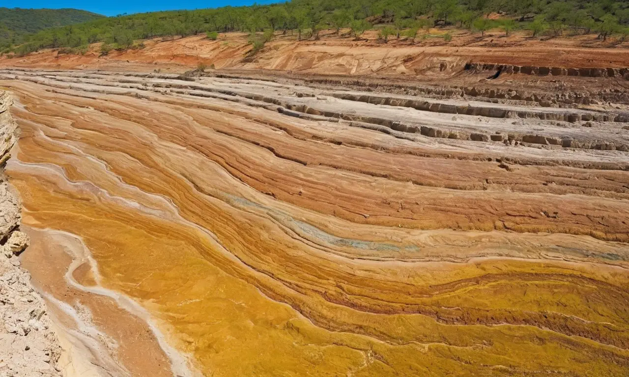 Paisaje natural vibrante y armonioso con detalles