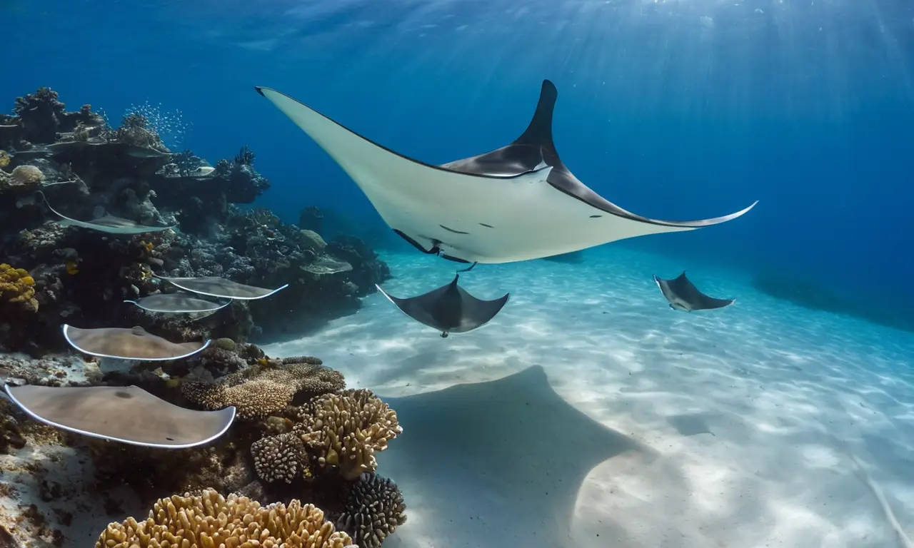 Montarrayas Especies de mantarrayas: descubre diferentes tipos de rayas marinas
