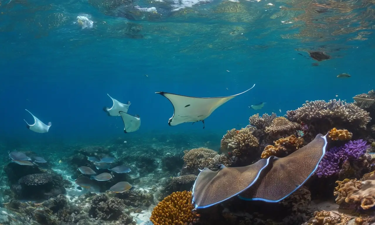 Montarrayas Especies de mantarrayas: descubre diferentes tipos de rayas marinas