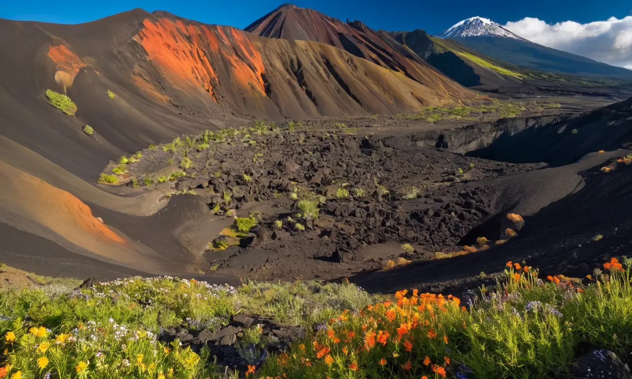 Volcanes majestuosos entrelazan destrucción y renovación