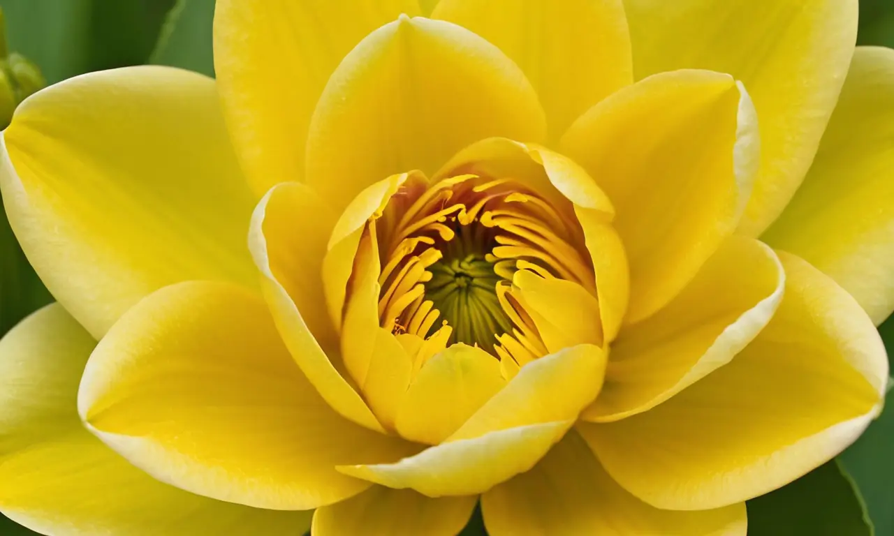 Flor vibrante con pétalos morados y amarillos