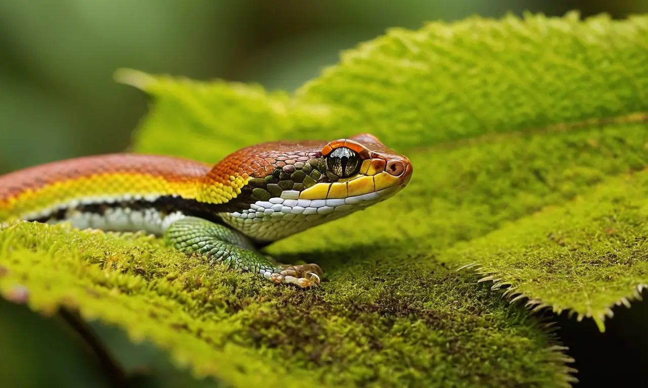 Selva vibrante y biodiversa llena de vida