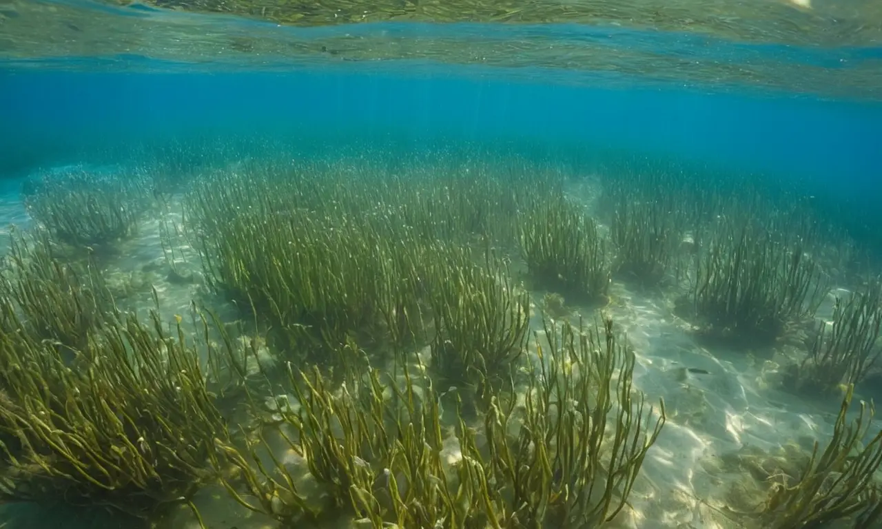 Ecosistema marino vibrante y lleno de vida
